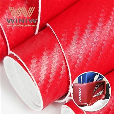 हॉकी दस्ताने के लिए कार्बन फाइबर माइक्रो फाइबर नकली कपड़ा शाकाहारी चमड़ा